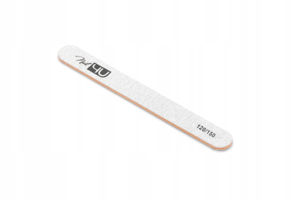 NAIL4U Pilnik do paznokci Basic PROSTY dwustronny 120/150 25szt