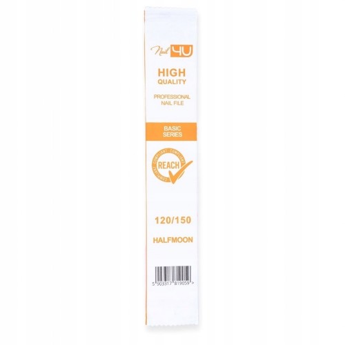 Nail4U Pilnik papierowy Basic Łódka gradacja 120/150 25szt