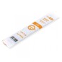 Nail4U Pilnik papierowy Basic Łódka gradacja 120/150 25szt