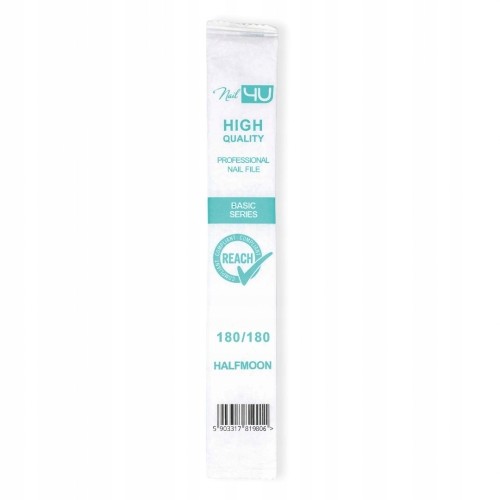 Nail4U Pilnik papierowy Basic Łódka gradacja 180/180 100szt