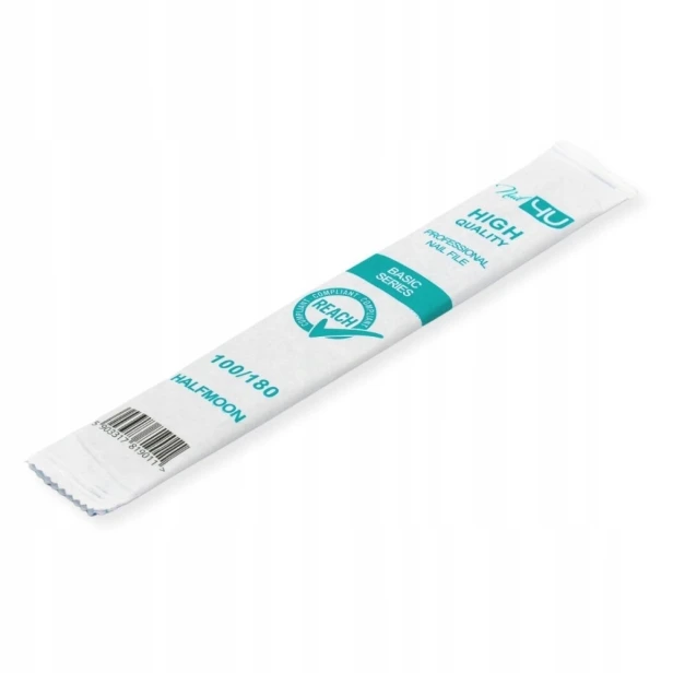 Nail4U Pilnik papierowy Basic Łódka gradacja 180/180 100szt