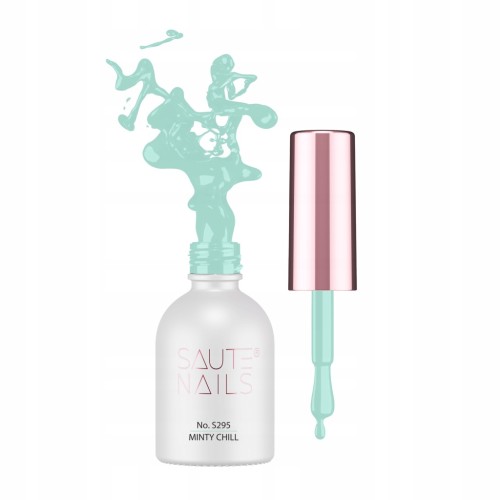 Saute Nails Lakier Hybrydowy do paznokci S295 Minty Chill 8ml