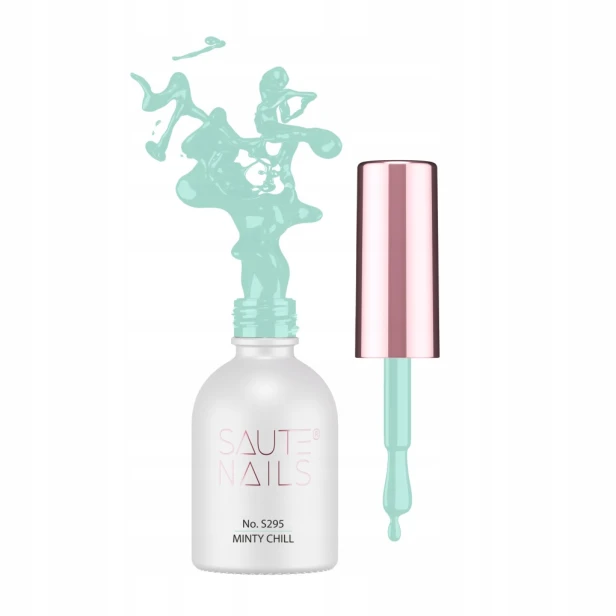 Saute Nails Lakier Hybrydowy do paznokci S295 Minty Chill 8ml
