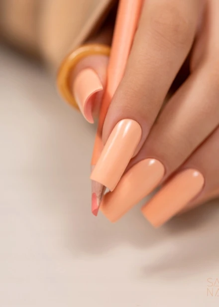 Saute Nails Lakier Hybrydowy do paznokci S297 Peach Joy 8ml