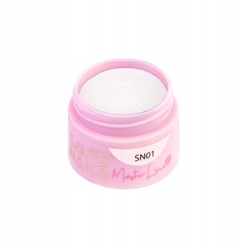 Saute Nails Żel do zdobień paznokci biały Master Line SN01 5g