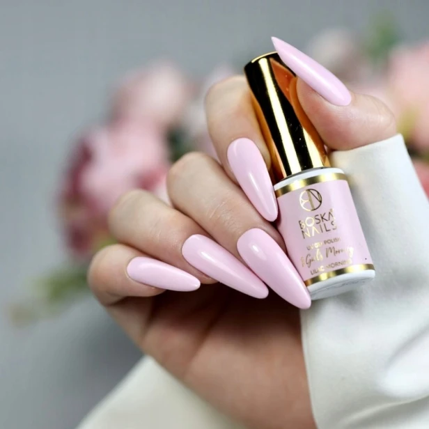Boska Nails Liliowy Lakier hybrydowy 561 LILAC MORNING 6ml