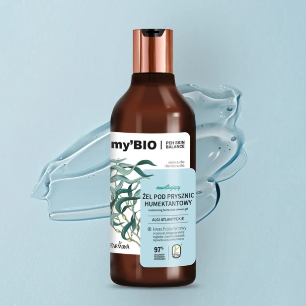 Farmona My'BIO żel pod prysznic Humektanowy algi, kwas hialuronowy 500ml