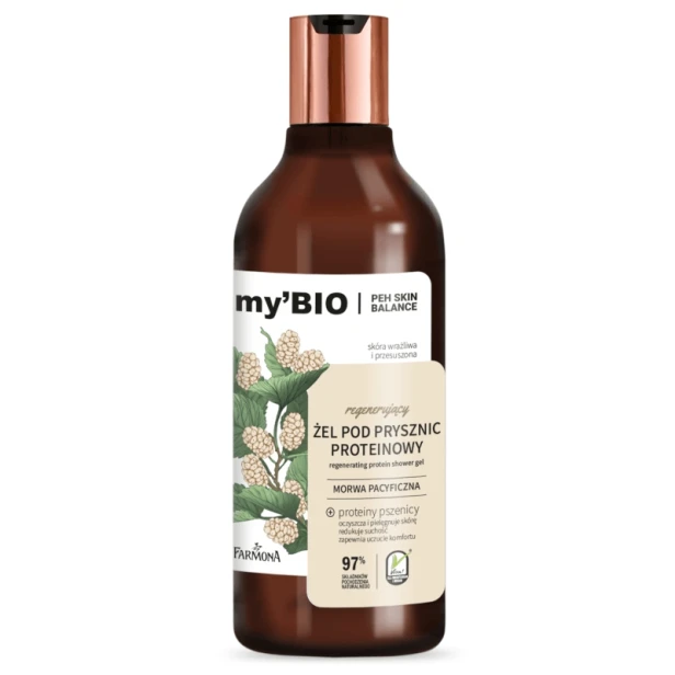 Farmona My'BIO Żel pod prysznic proteinowy Morawa Pacyficzna 500ml