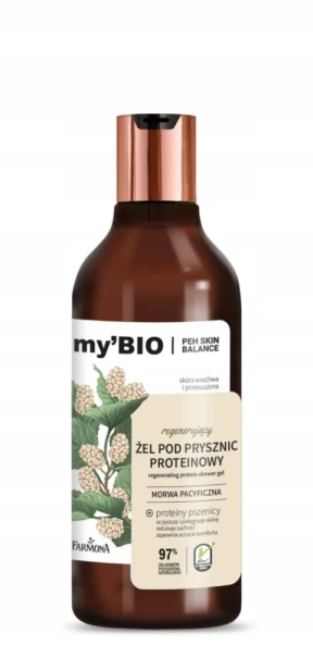 Farmona My'BIO Żel pod prysznic proteinowy Morawa Pacyficzna 500ml