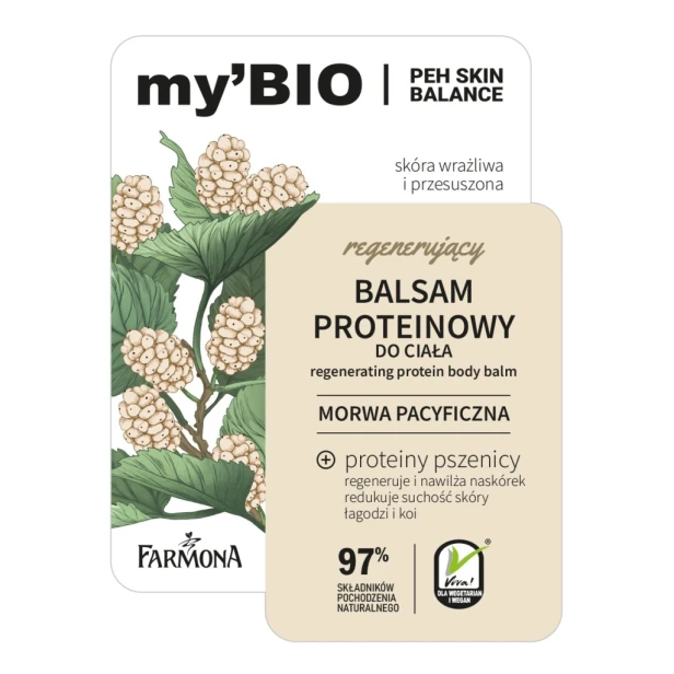 Farmona My'BIO Żel pod prysznic proteinowy Morawa Pacyficzna 500ml