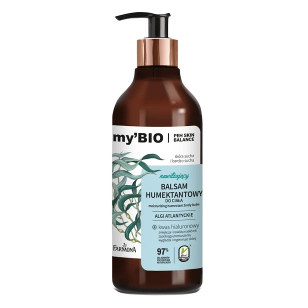 Farmona My'BIO Balsam humektantowy Algi Atlantyckie kwas hialuronowy 400ml