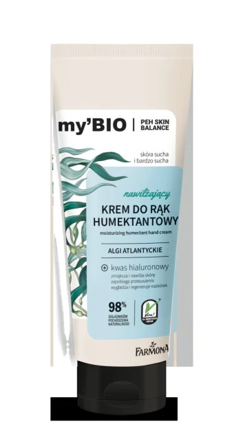 Farmona My'BIO Nawilżający krem humektantowy do rąk Algi Atlantyckie 100ml