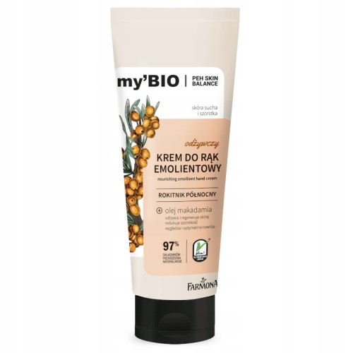 Farmona My'BIO Odżywczy krem emolientowy do rąk Rokitnik Północny 100ml