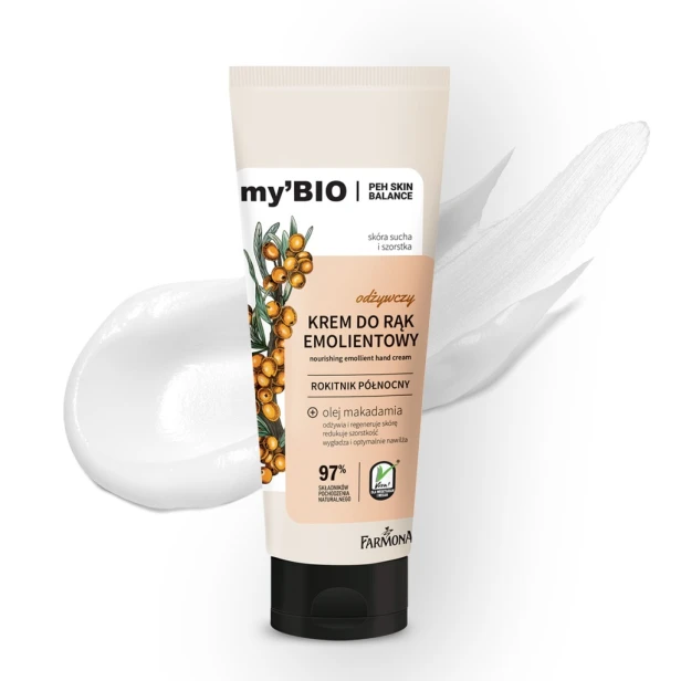 Farmona My'BIO Odżywczy krem emolientowy do rąk Rokitnik Północny 100ml