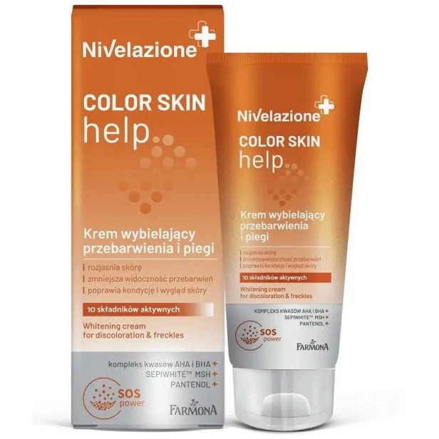 Farmona Nivelazione Color Skin Krem wybielający przebarwienia i piegi 50ml
