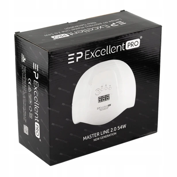 Excellent PRO biała lampa do paznokci manicure 54W UV/LED Master Line 2.0