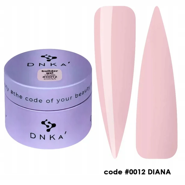 DNKa Żel Budujący do przedłużania paznokci Builder Gel #0012 DIANA 30ml