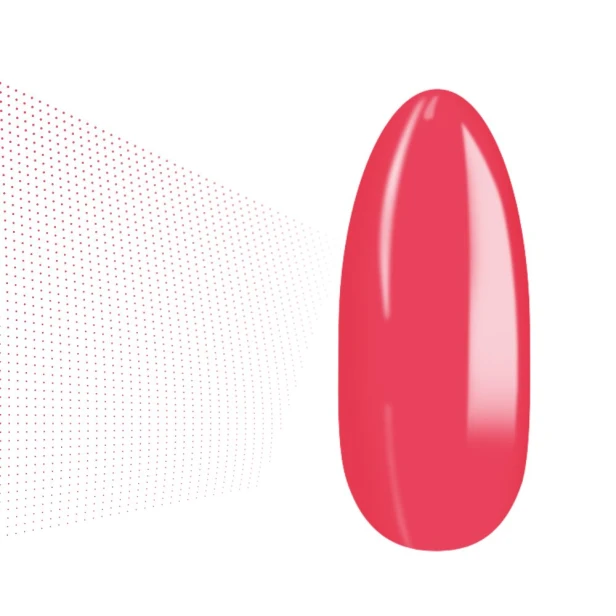 Yoshi Lakier Hybrydowy UV/LED 283 Busy Signal Neonowy KORALOWY 6ml