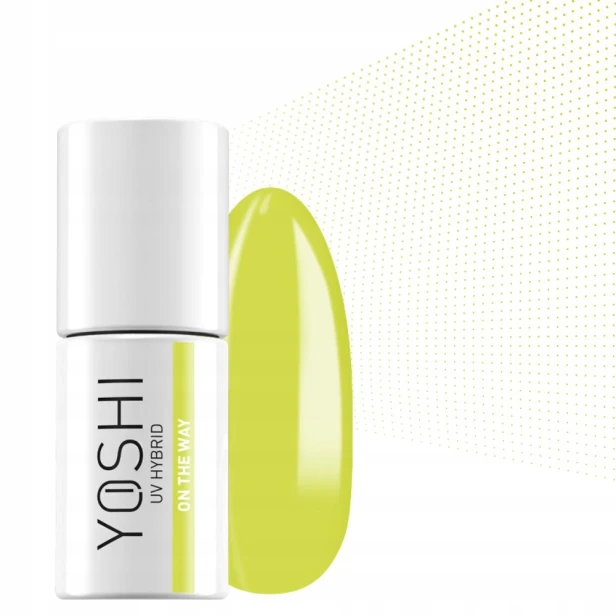 Yoshi Lakier Hybrydowy UV/LED 286 On The Way Neonowy Zielony 6ml