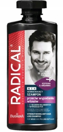 Farmona Radical MEN Szampon Przeciw Wypadaniu Włosów dla mężczyzn 400ml