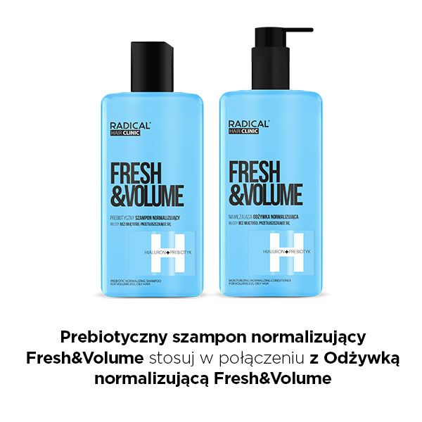Farmona RADICAL HAIR Fresh&Volume Prebiotyczny szampon normalizujący 300ml
