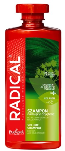 Farmona Radical Szampon nadający objętość do włosów nadający cienkich 400ml