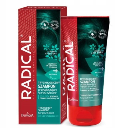 Farmona Radical Trychologiczny Szampon przyspieszający wzrost włosów 200ml
