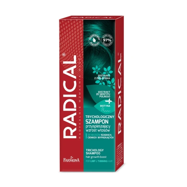 Farmona Radical Trychologiczny Szampon przyspieszający wzrost włosów 200ml