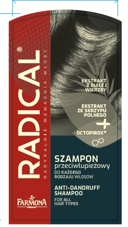 Farmona Radical Szampon Przeciwłupieżowy do każdego rodzaju włosów 400ml
