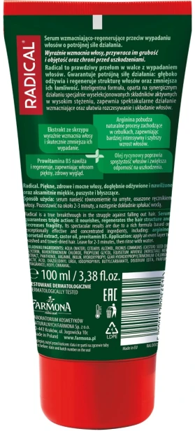 Farmona Radical Serum wzmacniające do włosów osłabionych i wypadających 100