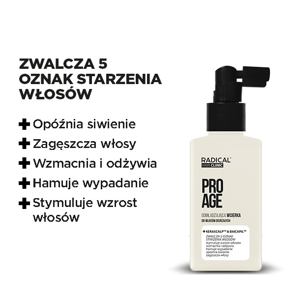 Farmona Radical PRO AGE Odmładzająca wcierka do włosów dojrzałych 100ml