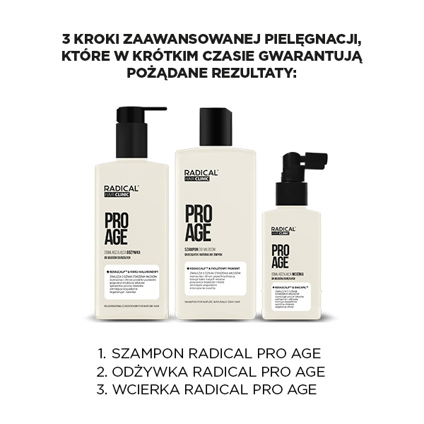 Farmona Radical PRO AGE Odmładzająca wcierka do włosów dojrzałych 100ml