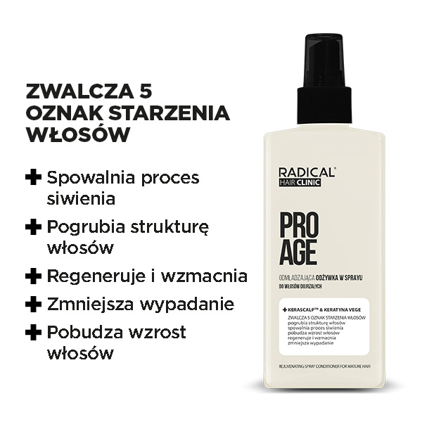 Farmona Radical PRO AGE Odżywka odmładzająca w sprayu włosy dojrzałe 200ml