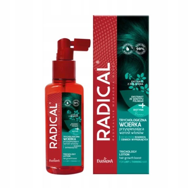 Farmona Radical Trychologiczna Wcierka przyspieszająca wzrost włosów 100ml