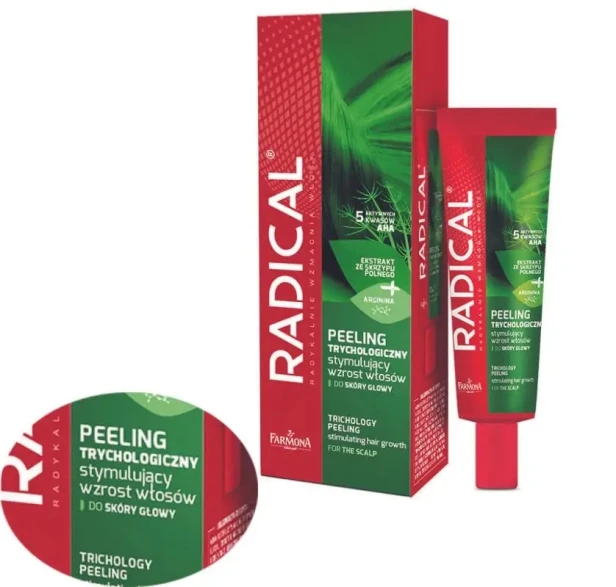 Farmona Radical Peeling Trychologiczny stymulujący wzrost włosów 75ml