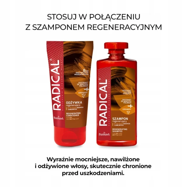 Farmona Radical Odżywka regenerująca do włosów suchych i łamliwych 150ml