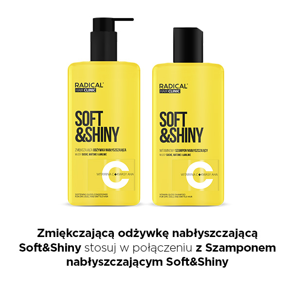 Farmona RADICAL Hair Clinic Soft&Shiny odżywka nabłyszczająca do włosów 260
