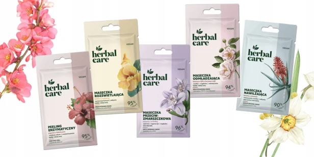Farmona Herbal Care Maseczka rozświetlająca Kofeina z nasturcją 7g
