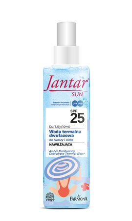 Farmona Jantar SUN Woda termalna dwufazowa do twarzy i ciała SPF25 200ml