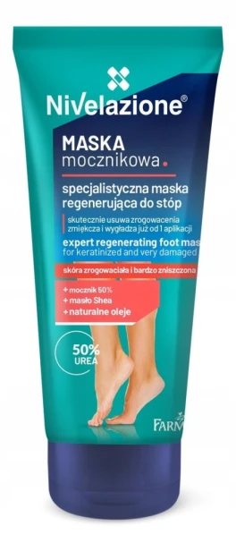 Farmona NIVELAZIONE Specjalistyczna Maska Mocznikowa do stóp 75g