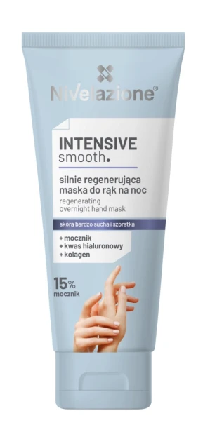 Nivelazione Intensive smooth. Silnie regenerująca maska do rąk na noc 80ml
