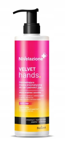 Farmona Nivelazione Odmładzająca maska enzymatyczna do rąk i paznokci 200ml