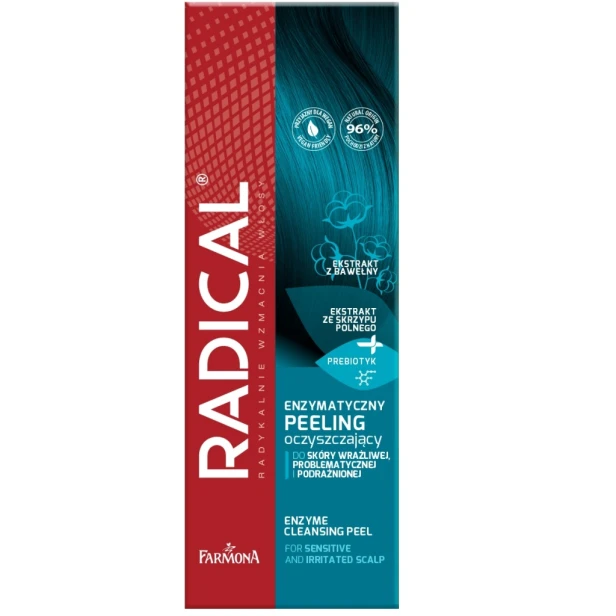 Farmona Radical Enzymatyczny Peeling oczyszczający do skóry głowy 75ml