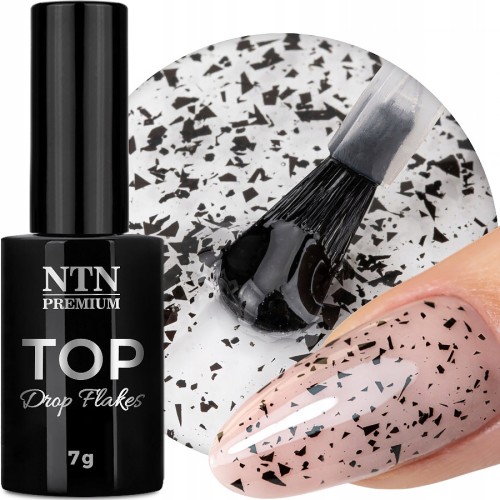 NTN Premium Top hybrydowy Top Drop Flakes EGGSHELL Efekt Skorupki Jajka 7g