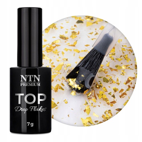NTN Premium Top Hybrydowy Top Drop Flakes GOLDEN No Wipe Bez Przemywania 7g