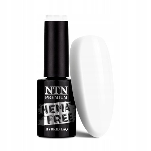NTN Premium Lakier Hybrydowy Gossip Girl Collection Biały White Nr 01 5g