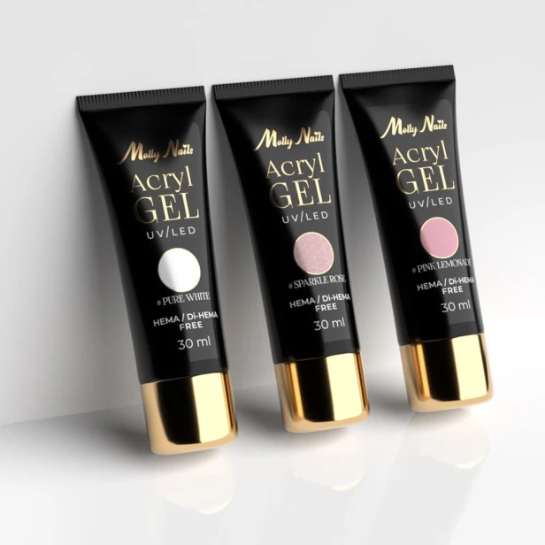 Molly Nails Akrylożel do paznokci Acrylgel Chapagne Glow 30ml