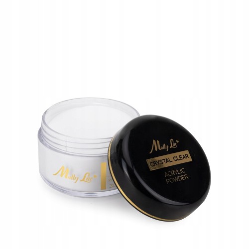 Molly Lac Proszek akrylowy bezbarwny Acrylic Powder CRYSTAL CLEAR 30g
