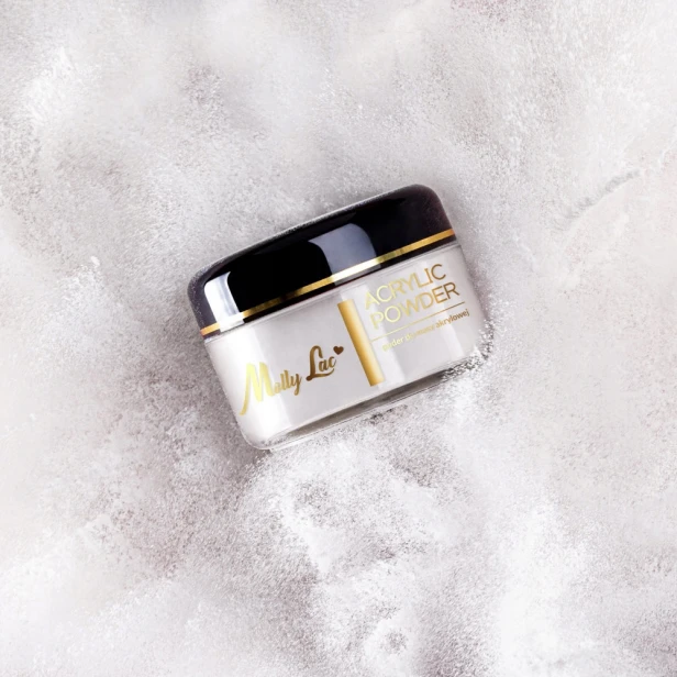 Molly Lac Proszek akrylowy bezbarwny Acrylic Powder CRYSTAL CLEAR 30g