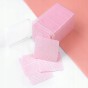 Molly Nails Waciki bezpyłowe perforowane do paznokci różowe 5x5 cm 200szt